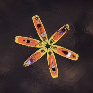 SUP World flow motion aerials