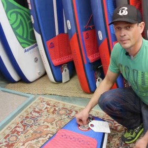 how to pack an inflatable SUP