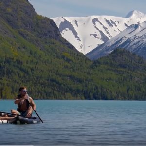 Alaska Cooper Landing SUP world