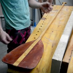 wood paddle SUP world