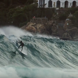 Sebastian Gomez - SUP surfing in Puerto Escondido, Mexico 2017.