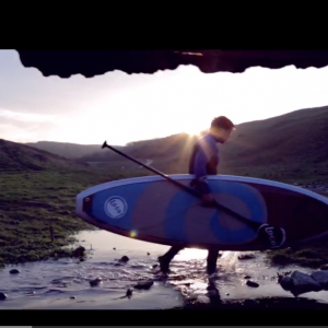 Loco Stand Up Paddle Surfing In Wales, UK