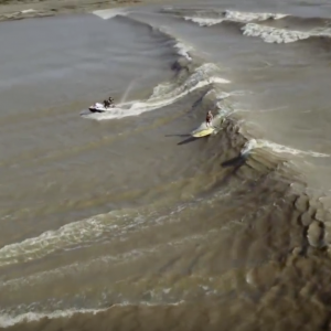Robby Naish on the Amazon Tidal Wave!