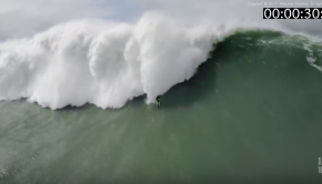 The Big Ugly - Dramatic Rescue of a Fallen Big Wave Surfer - #Drone - Nazaré, Portugal