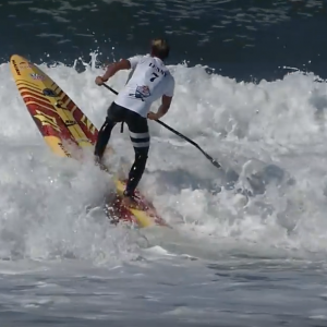 How to Paddle Out in Bigger Surf on a SUP