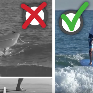 How to catch your first backside wave in stand up paddle