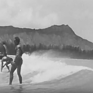 Surfing at Waikiki Beach Hawaii: "Sons of the Surf" ~ 1920 Educational Film Exchanges
