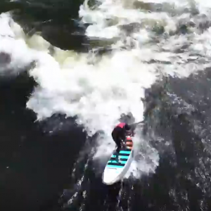 Brittany Parker Surfing Pipeline 2016