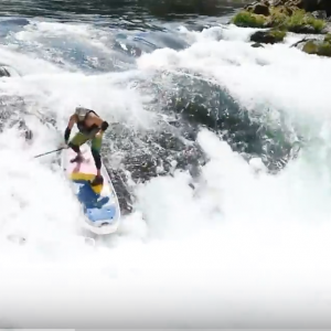 Whitewater Paddle Boarding: Deadline Falls and the Narrows on the North Umpqua River