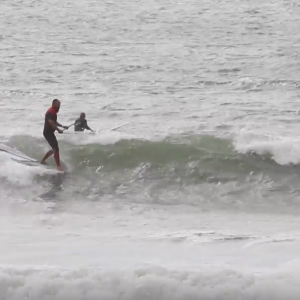 15 Konts session riping up... Never too much wind to SUP!