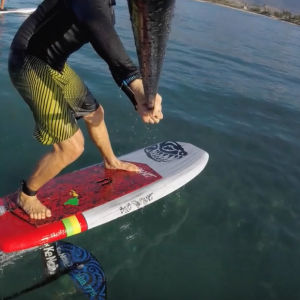 Ke Nalu Hydrofoil- first SUP foil ride report