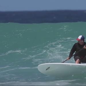 SUP Surf Instruction - How to Bottom Turn a Paddleboard