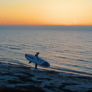 Sunrise SUP surfing - NKD Champion 10'6