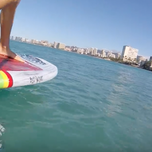 Flying Fish: SUP Foil Surfing Soloshot3 Session
