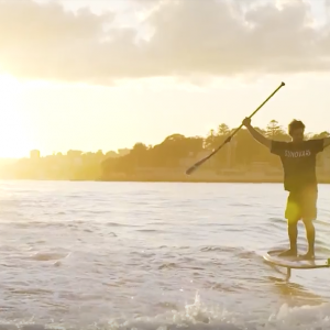Sydney Harbour Bridge Surfing - SUP Foil Boarding with James Casey, Sunova and GoFoil