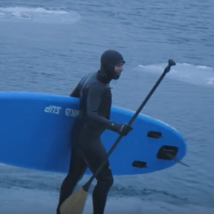 Winter SUP surfing - NKD Instinct 10'0