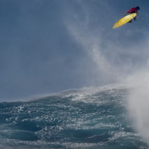 Kai Lenny Tow-Surfing after the Peahi Challenge