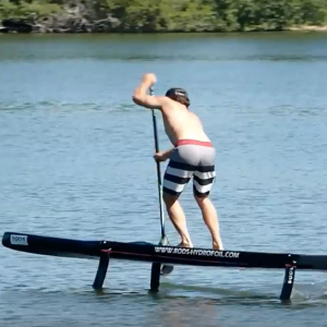 The first SUP RACE FOIL