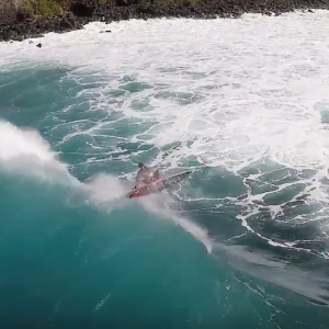 James Casey, Keahi de Aboitiz and Shawna Cropas - SUP & Surfing on Maui, Hawaii
