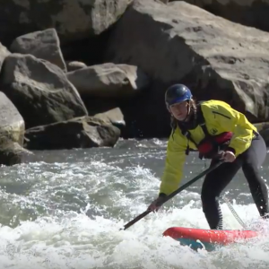 Whitewater SUP on the Cumberland River