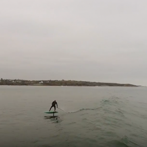 Endless Stand up paddle foil wave
