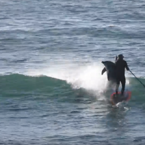 Paddle Boarder Gets SMASHED by Dolphin