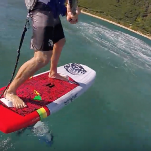 Surf Foiling Retractable leash from Oceanus and Blue Planet