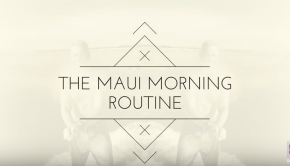 Maui STAND UP Paddle Board SUP Morning Work Out