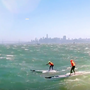 San Francisco Bay 40mph SUP Downwinder