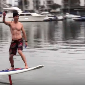 DIY Electric Hydrofoil Part 20 - His First Time!