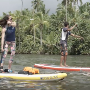 Stand Up Paddling Taha'a Tahiti