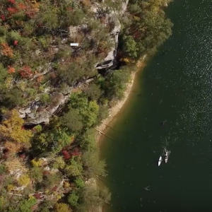 Stand Up Paddling Laurel River Lake, Kentucky