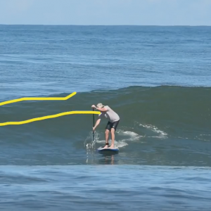 Nosara Paddlesurf SUP Surf Coaching Guest Video Feedback - #1