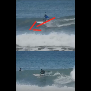 Nosara Paddlesurf SUP Surf Coaching Guest Video Feedback Frontside Cutback