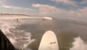 SURF IN A SUP IN ACTION - Stoke in a bottle