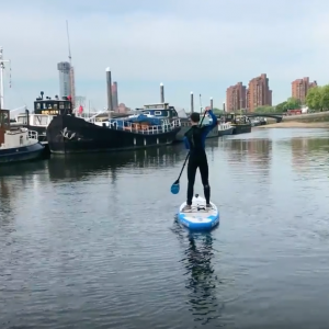 SUP Adventure down the Thames: Paddling to Oliver's Island with Bluefin SUPs!