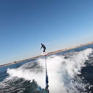 North East SUP Surfer on a mission to foil!