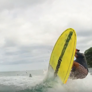 Bottom Turn Compression & Extension - Nosara Paddlsurf SUP Surf Coaching Video