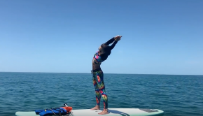 PADDLE BOARD YOGA ❤ TRY IT IN THE OCEAN ❤