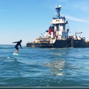 Tanker Wave Foil Surfing