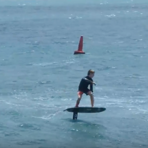 Finn Spencer foiling