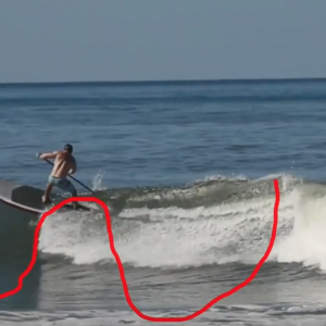 Generating Speed - Nosara Paddlesurf SUP Surf Coaching Video - #10