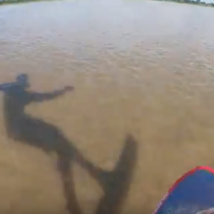 Hydrofoil surfing on a Tidal Bore - Keahi de Aboitz