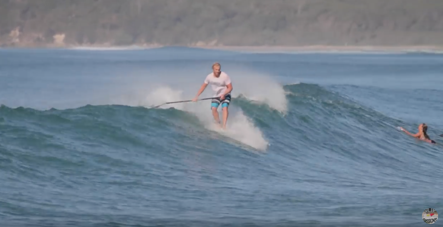 Longboard Sup Surfing Jackson Close SUP World Mag