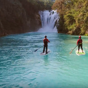 SUP at Cascada El Meco - Mexico