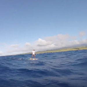 Maliko Gulch Downwind FOIL | Tow in Surf