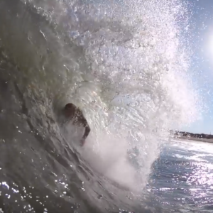 DUMPING SHORE BREAK SURF