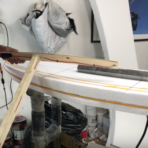 SHAPE SURF SUP CARBON FIBER PART 1