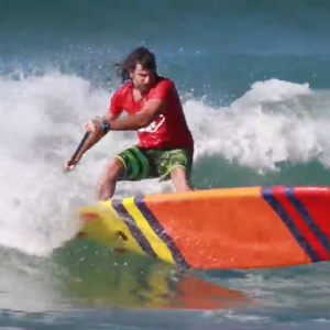 SUP Surfing Snapper Rocks