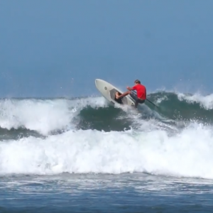 Smash the Lip - SUP Surfing at Blue Zone SUP - Nosara, Costa Rica